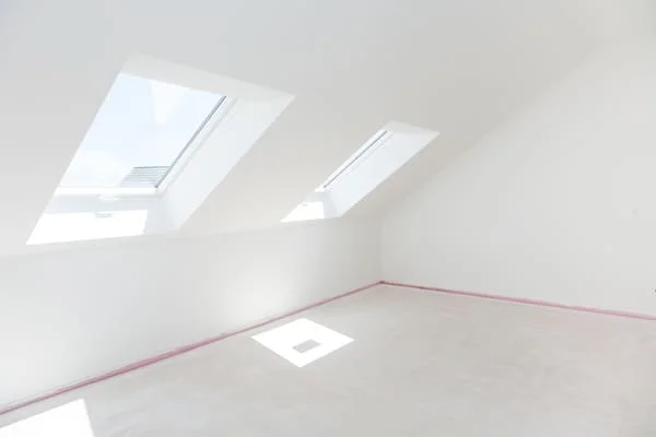 Loft-Renovierung-leerer-Raum-mit-Dachfenster-bereit-fuer-die-Renovierung-und-neue-Etage